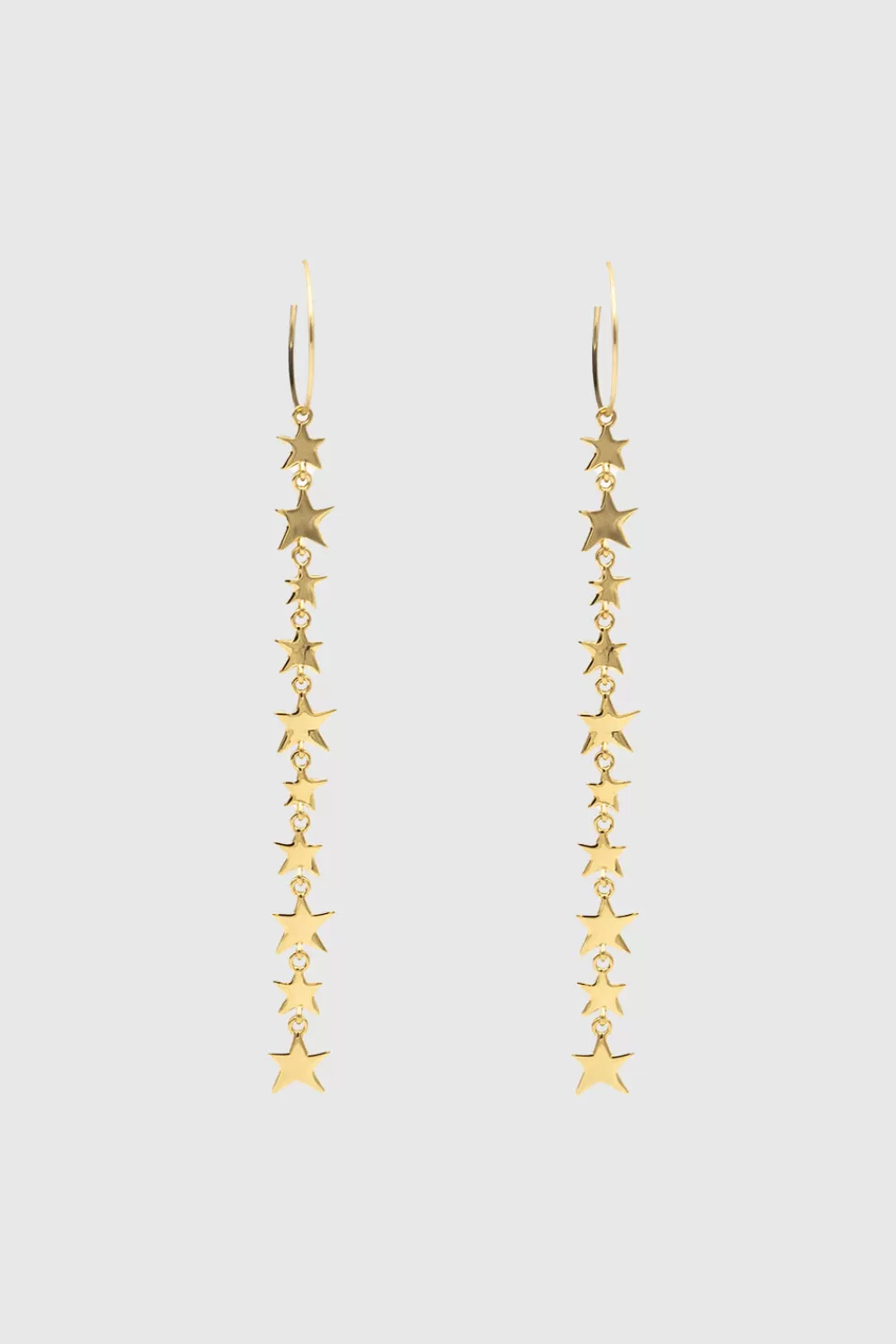 Flash Sale Rebecca Minkoff Linear Star Hoop Earring