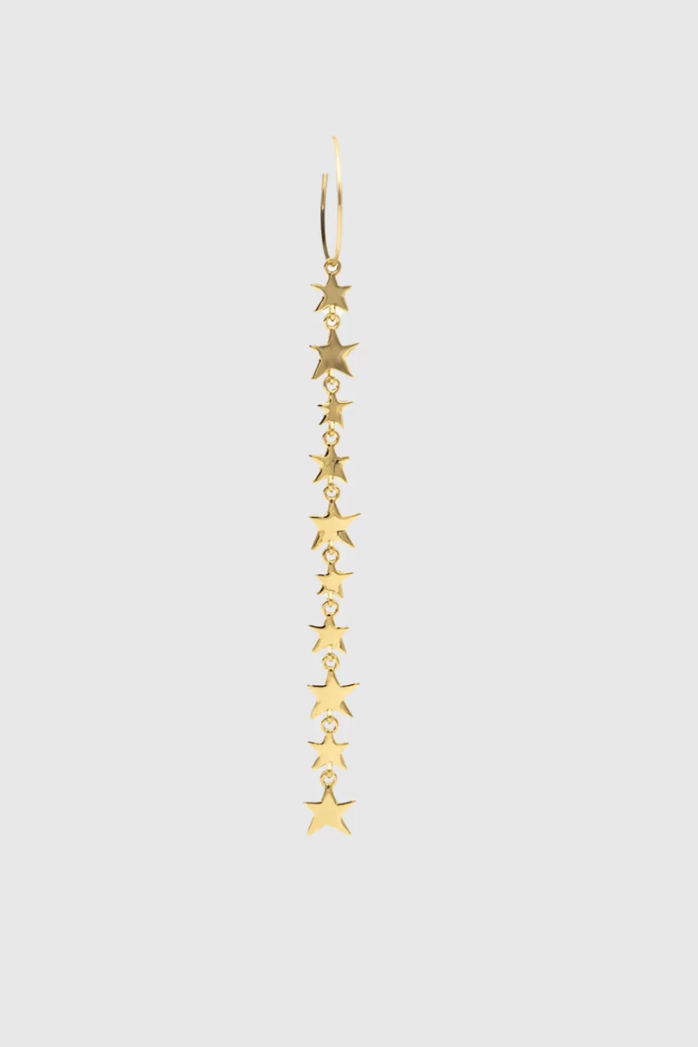 Flash Sale Rebecca Minkoff Linear Star Hoop Earring