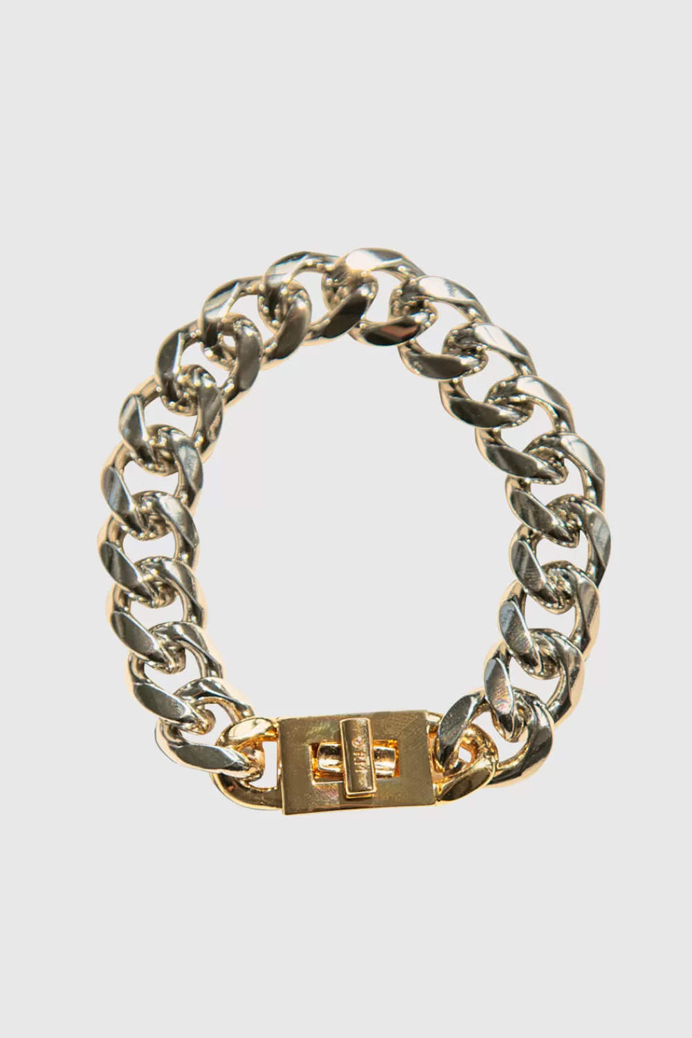 Best Sale Rebecca Minkoff Padlock Curb Chain Bracelet