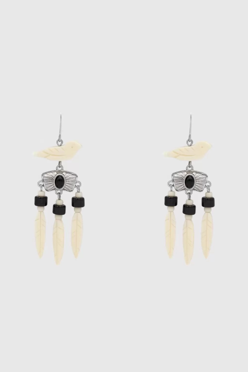 Fashion Rebecca Minkoff Western Bird Fringe Earring